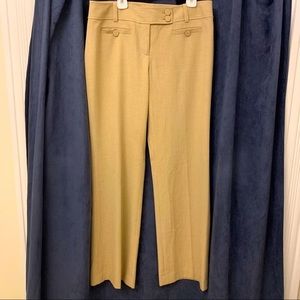 Ann Taylor Lindsey Dress Pants Tan